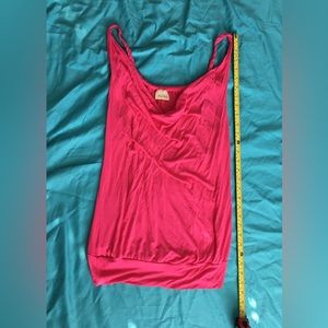 Pretty Good pink sleeveless top/dress, I wore it as a beach coverup